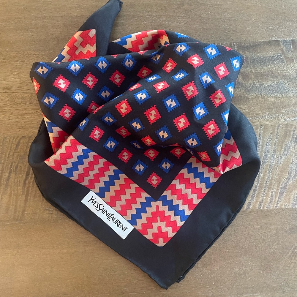 Saint Laurent Vintage Scarf